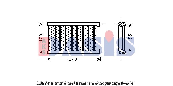 AKS DASIS Lämmityslaitteen kenno 059013N